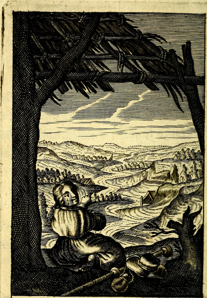 An illustration from Pia desideria: or, Divine addresses, : in three books. Illustrated with XLVII. copper-plates., 1686, leaf 231