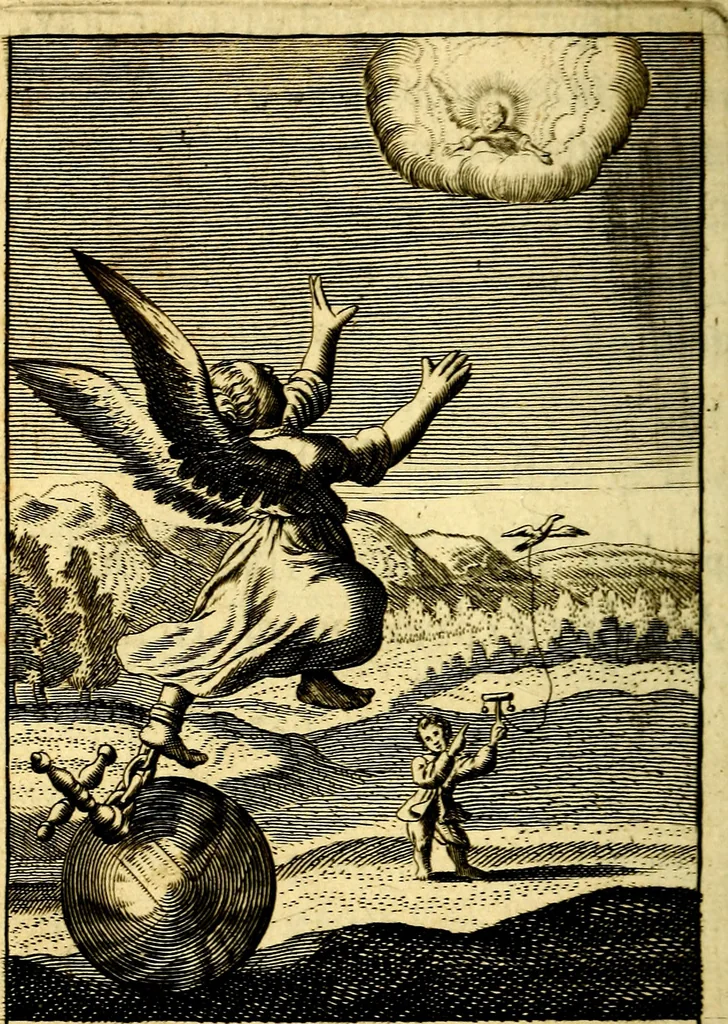 An illustration from Pia desideria: or, Divine addresses, : in three books. Illustrated with XLVII. copper-plates., 1686, leaf 243