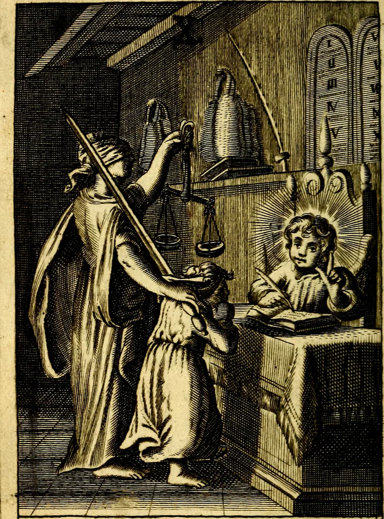 An illustration from Pia desideria: or, Divine addresses, : in three books. Illustrated with XLVII. copper-plates., 1686, leaf 69