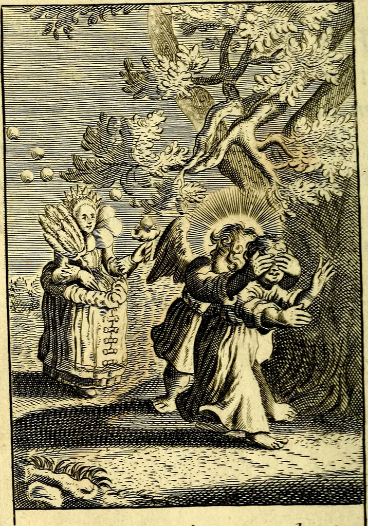 An illustration from Pia desideria: or, Divine addresses, in three books, 1702, leaf 115