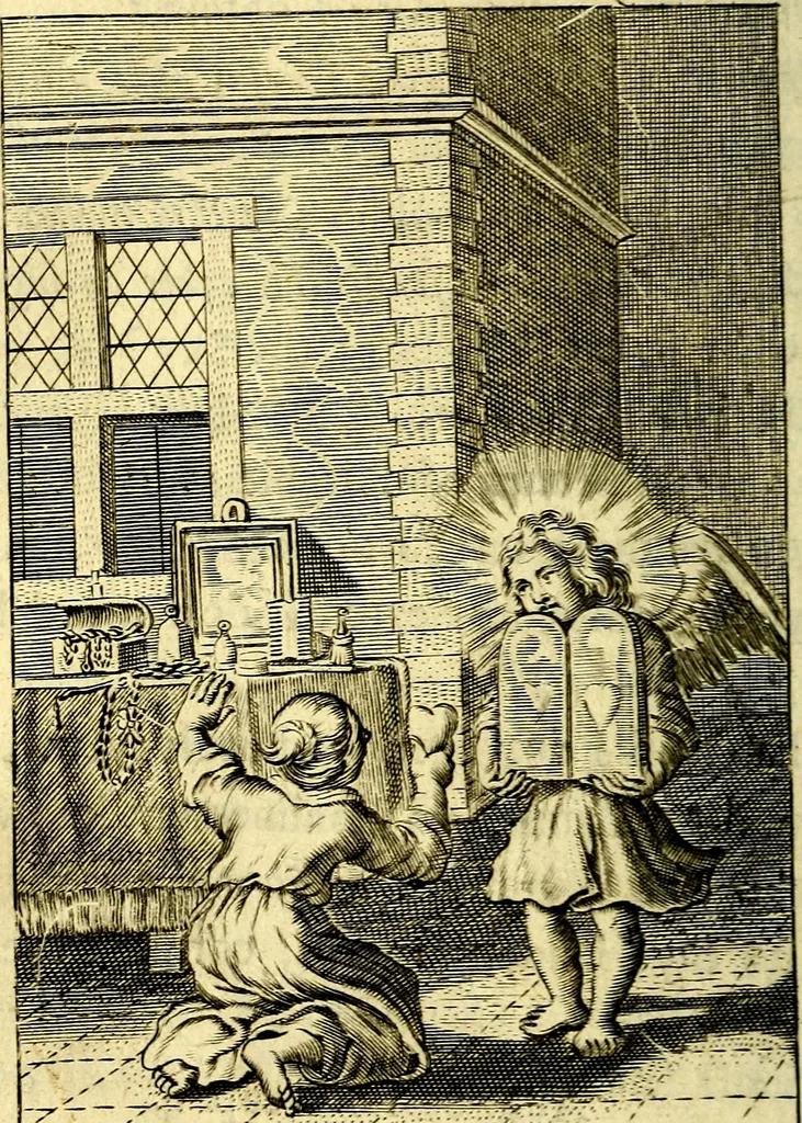 An illustration from Pia desideria: or, Divine addresses, in three books, 1702, leaf 119