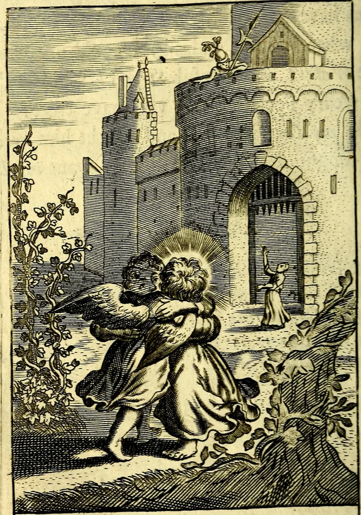 An illustration from Pia desideria: or, Divine addresses, in three books, 1702, leaf 147