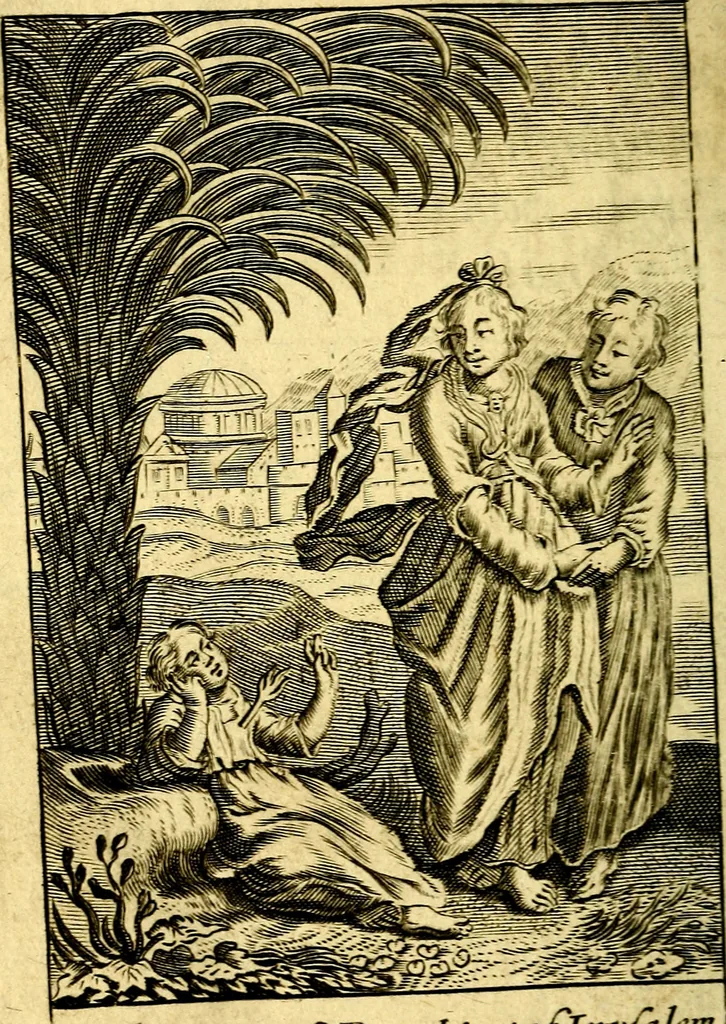 An illustration from Pia desideria: or, Divine addresses, in three books, 1702, leaf 171