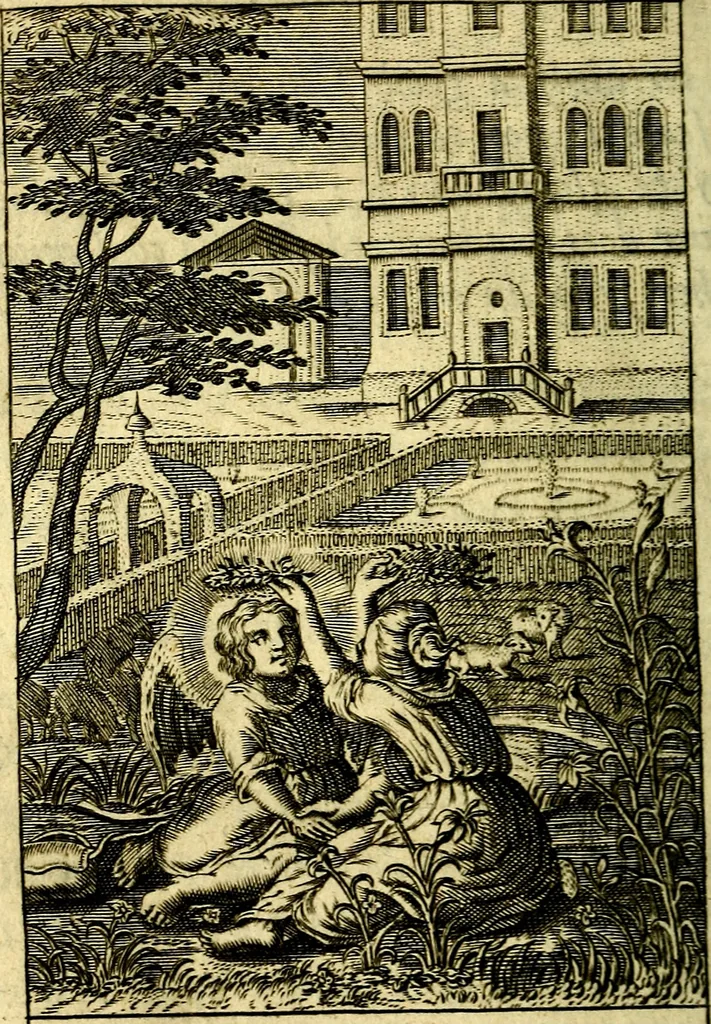 An illustration from Pia desideria: or, Divine addresses, in three books, 1702, leaf 179