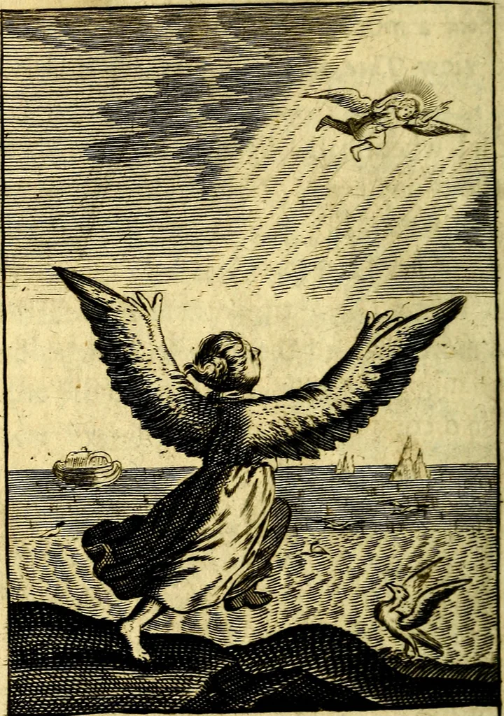 An illustration from Pia desideria: or, Divine addresses, in three books, 1702, leaf 237