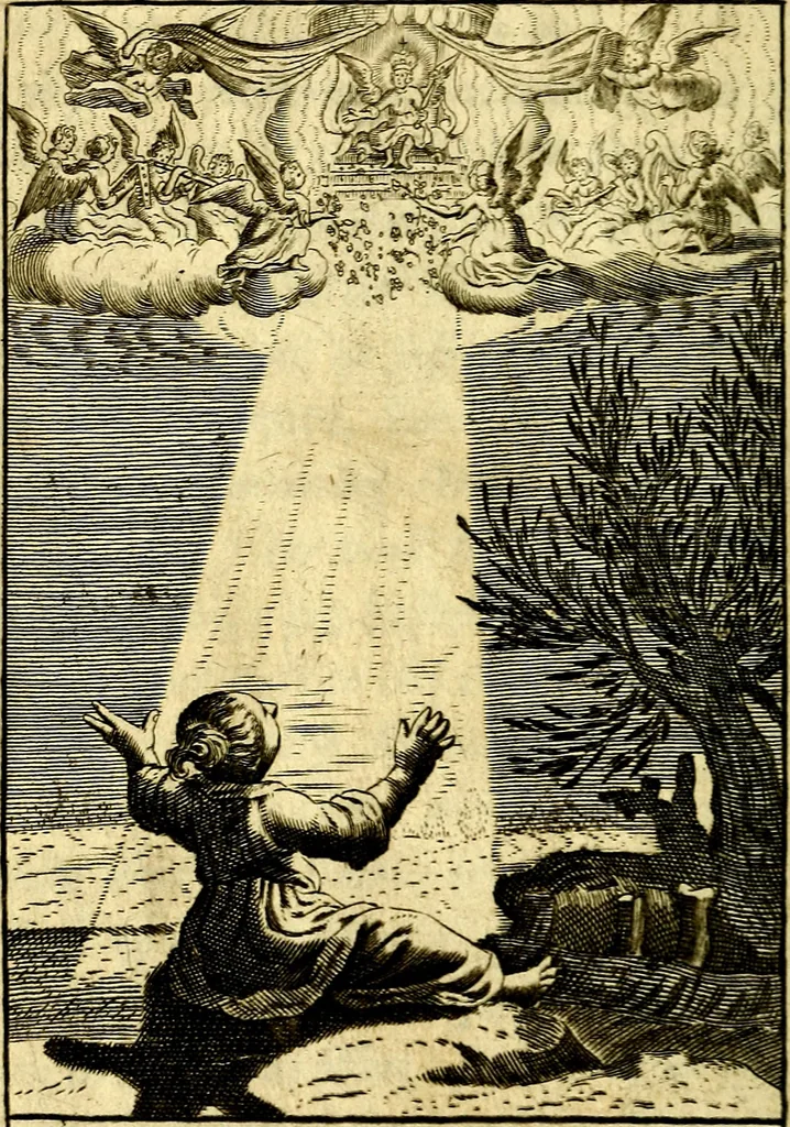 An illustration from Pia desideria: or, Divine addresses, in three books, 1702, leaf 243