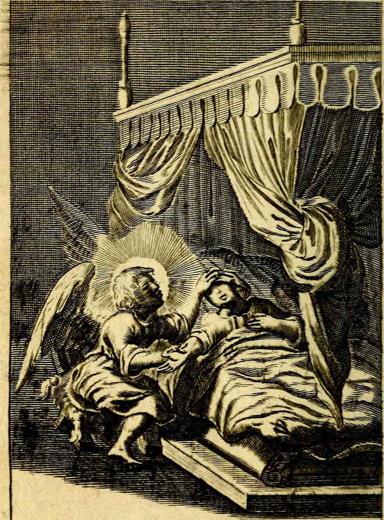An illustration from Pia desideria: or, Divine addresses, in three books, 1702, leaf 31