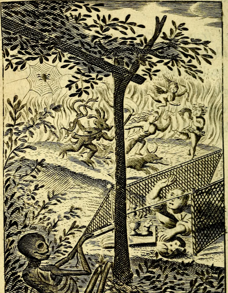 An illustration from Pia desideria: or, Divine addresses, in three books, 1702, leaf 57