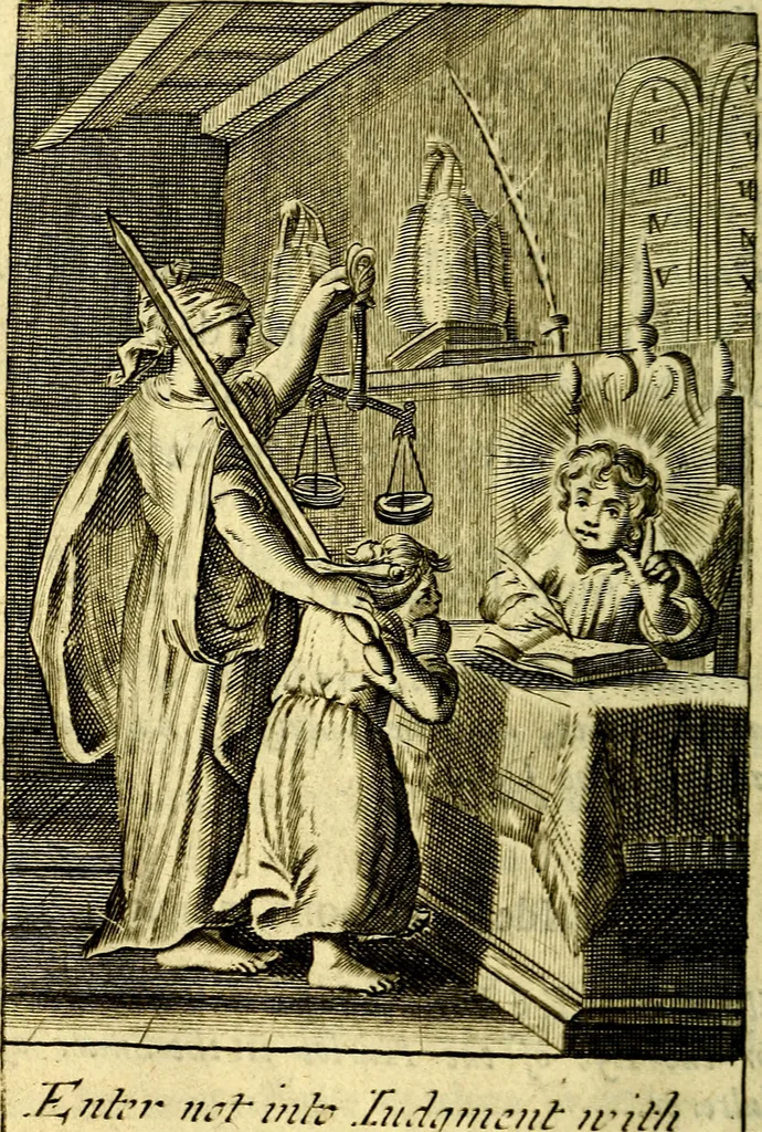 An illustration from Pia desideria: or, Divine addresses, in three books, 1702, leaf 61