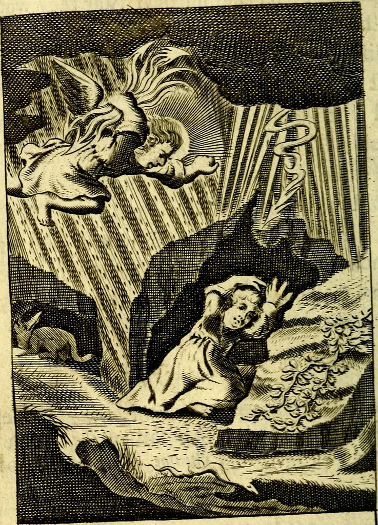 An illustration from Pia desideria: or, Divine addresses, in three books, 1702, leaf 73
