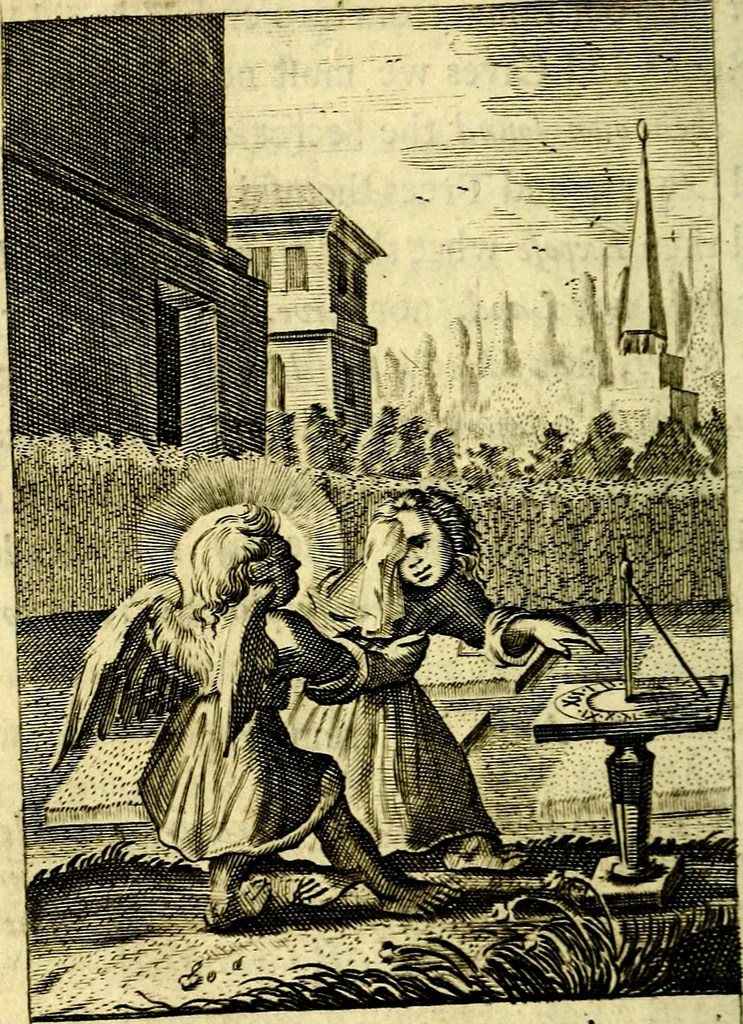 An illustration from Pia desideria: or, Divine addresses, in three books, 1702, leaf 77
