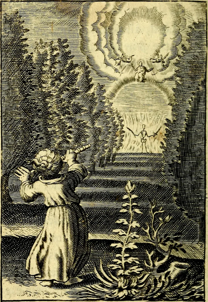 An illustration from Pia desideria: or, Divine addresses, in three books, 1702, leaf 81