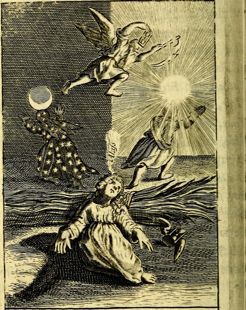 An illustration from Pia desideria: or, Divine addresses, in three books, 1702, leaf 87