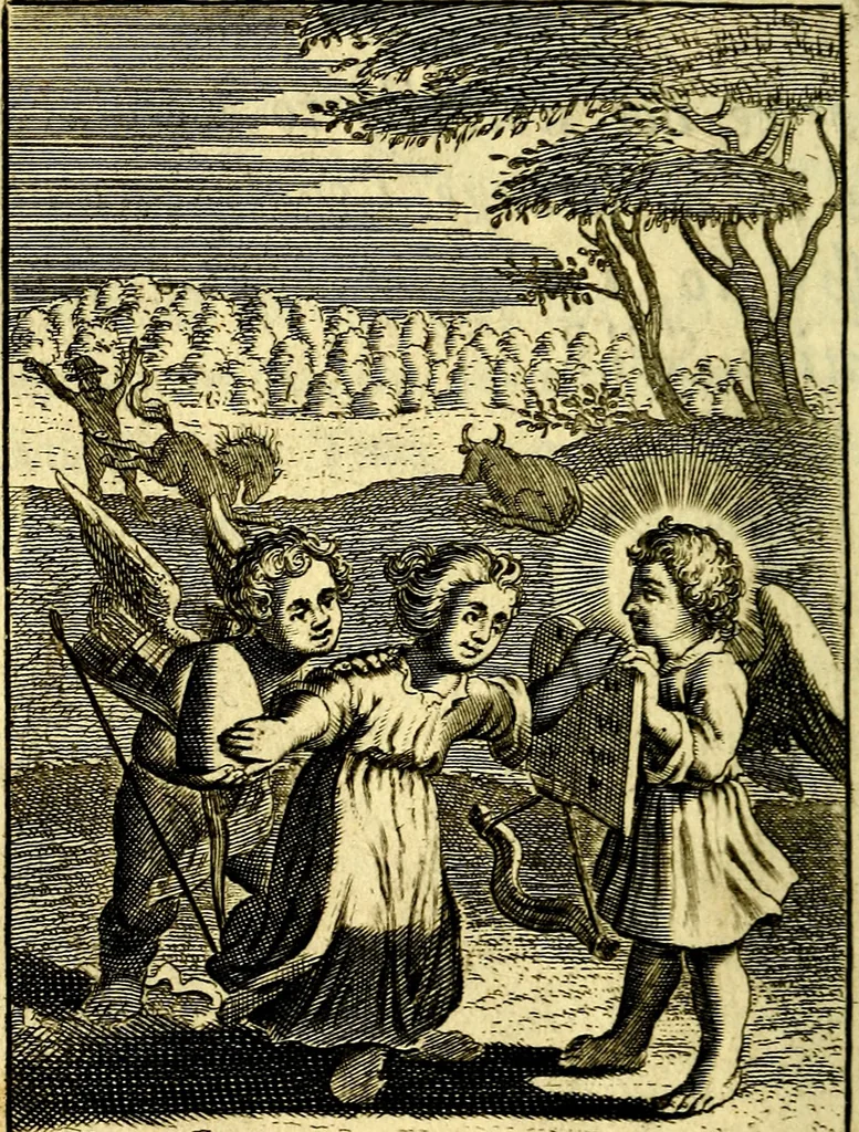 An illustration from Pia desideria: or, Divine addresses, in three books, 1702, leaf 93