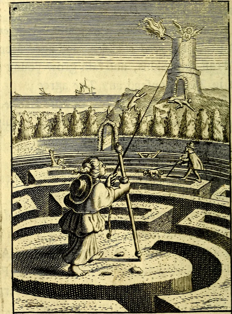An illustration from Pia desideria: or, Divine addresses, in three books, 1702, leaf 97