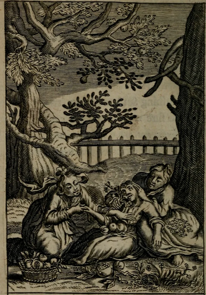 An illustration from Pia desideria: or, divine addresses : in three books. Illustrated with XLVII. copper-plates, 1690, leaf 175