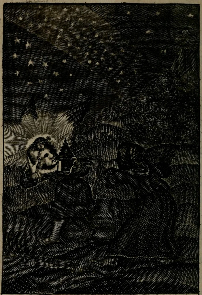 An illustration from Pia desideria: or, divine addresses : in three books. Illustrated with XLVII. copper-plates, 1690, leaf 21
