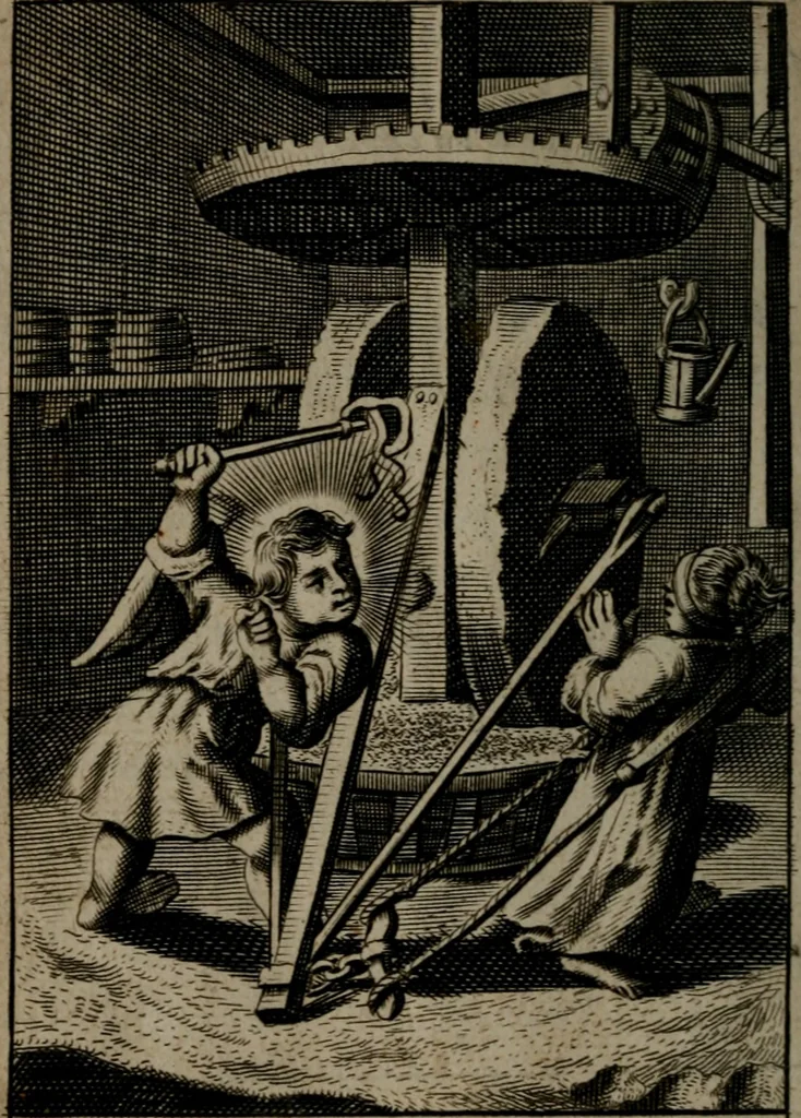 An illustration from Pia desideria: or, divine addresses : in three books. Illustrated with XLVII. copper-plates, 1690, leaf 37