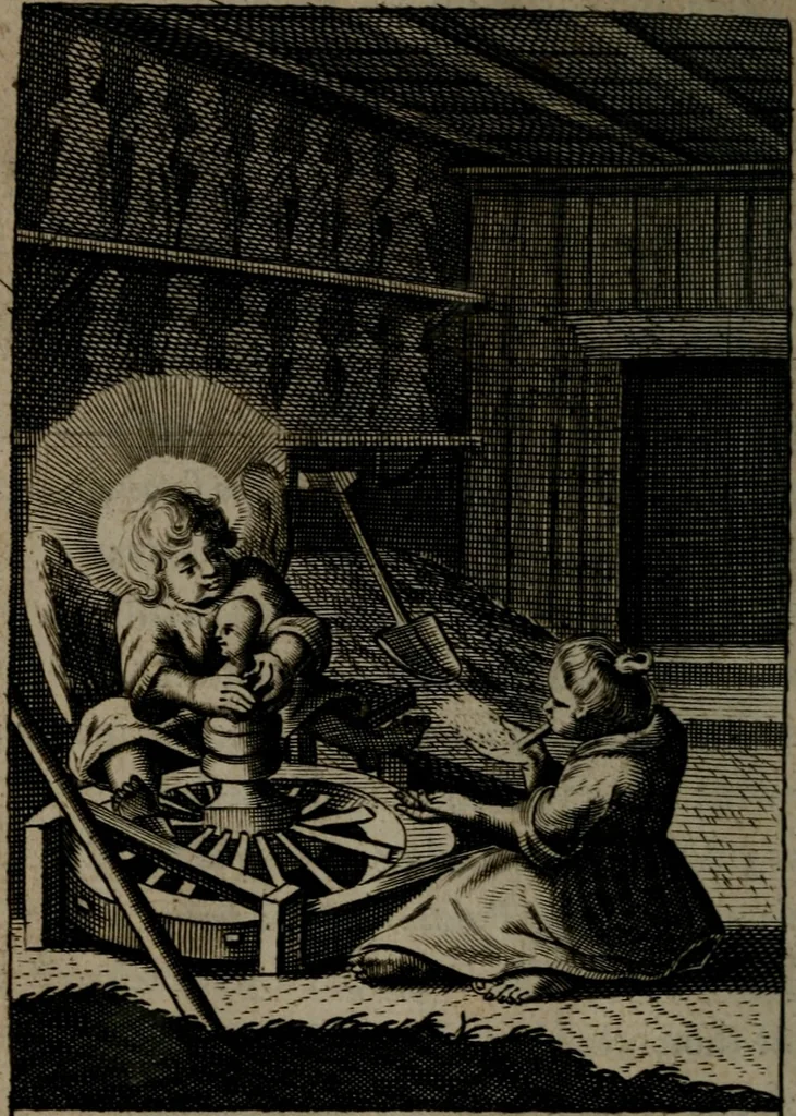 An illustration from Pia desideria: or, divine addresses : in three books. Illustrated with XLVII. copper-plates, 1690, leaf 41