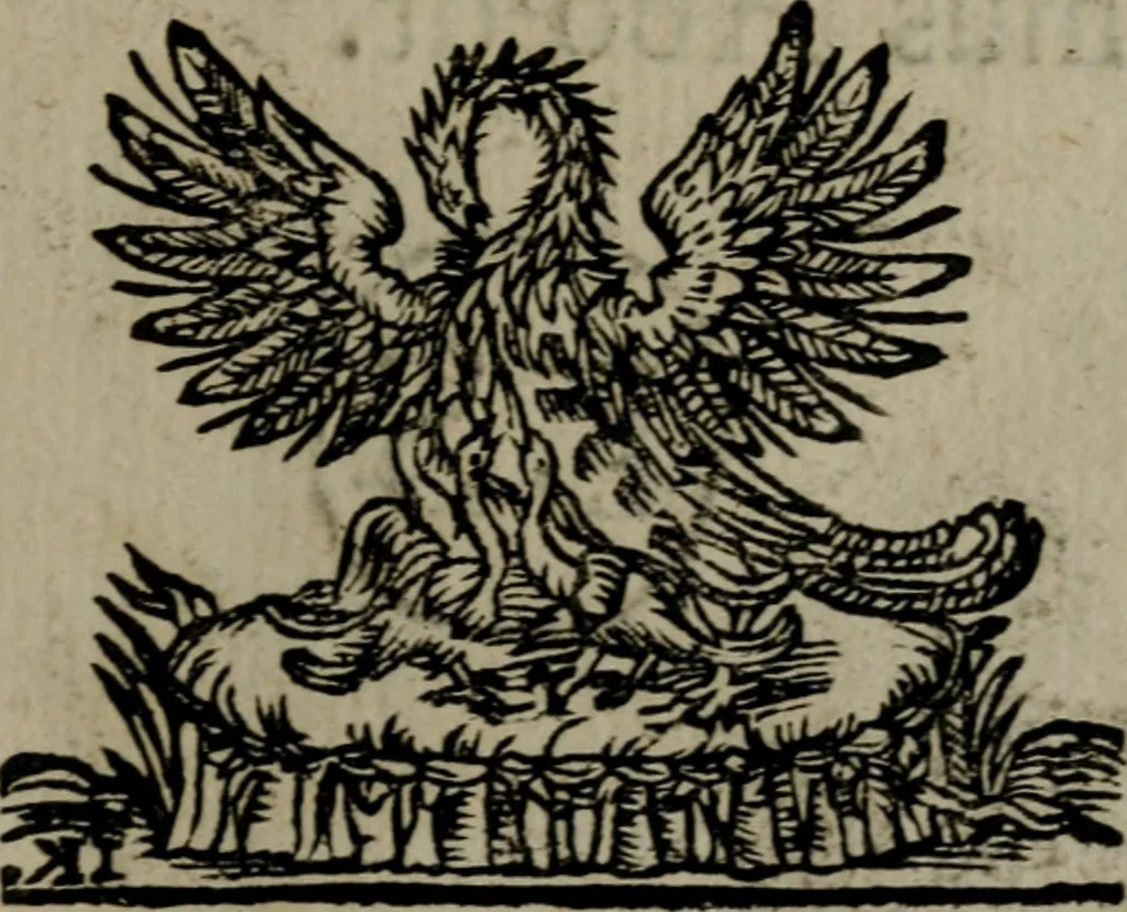 An illustration from Piæ considerationes ad declinandvm à malo et faciendvm bonvm, cum iconibus Viæ vitæ æernæ, 1672, leaf 12