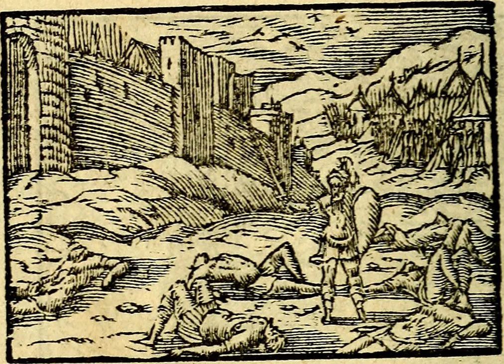 An illustration from Picta poesis : ut pictura poesis erit, 1552, leaf 103