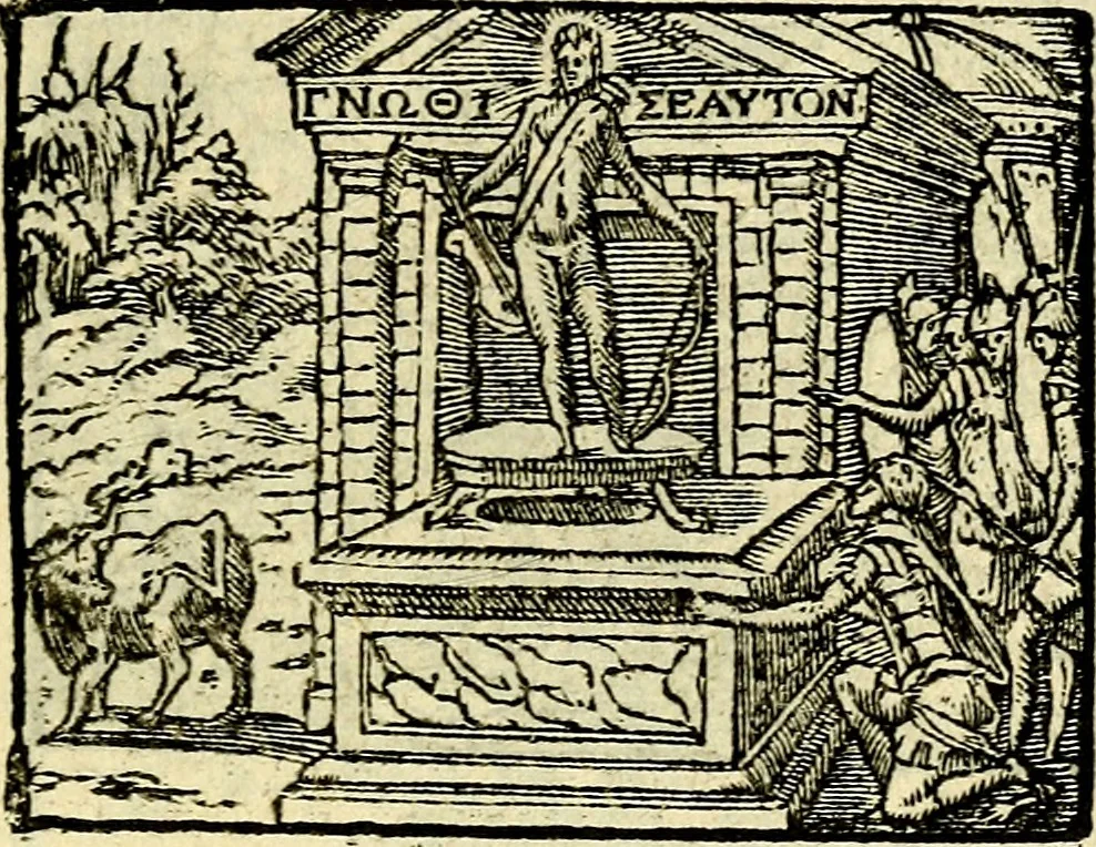 An illustration from Picta poesis : ut pictura poesis erit, 1552, leaf 114