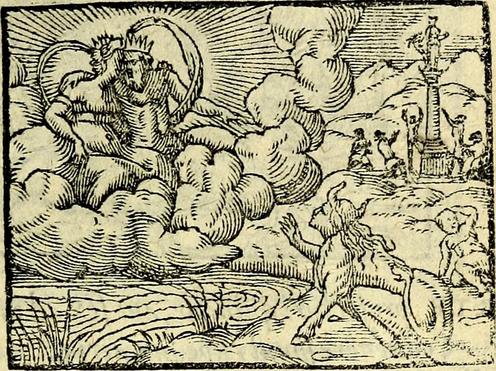 An illustration from Picta poesis : ut pictura poesis erit, 1552, leaf 120