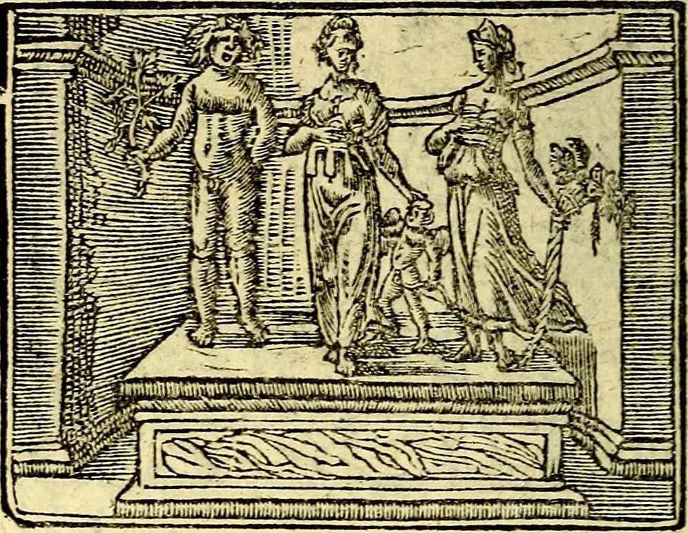 An illustration from Picta poesis : ut pictura poesis erit, 1552, leaf 123