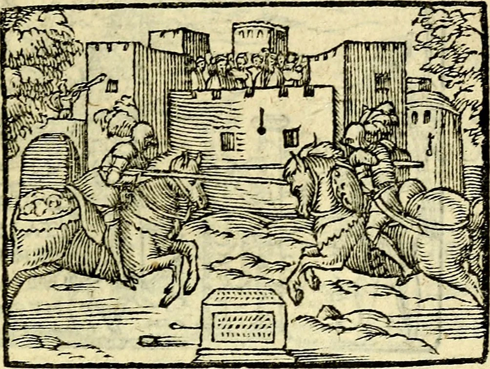 An illustration from Picta poesis : ut pictura poesis erit, 1552, leaf 124