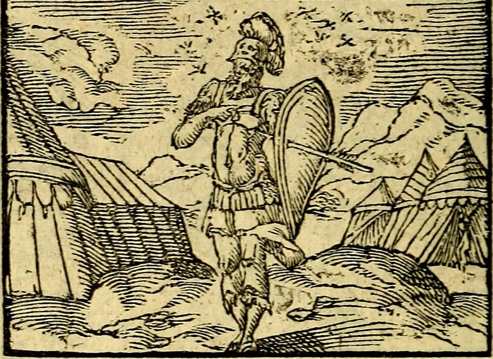 An illustration from Picta poesis : ut pictura poesis erit, 1552, leaf 27