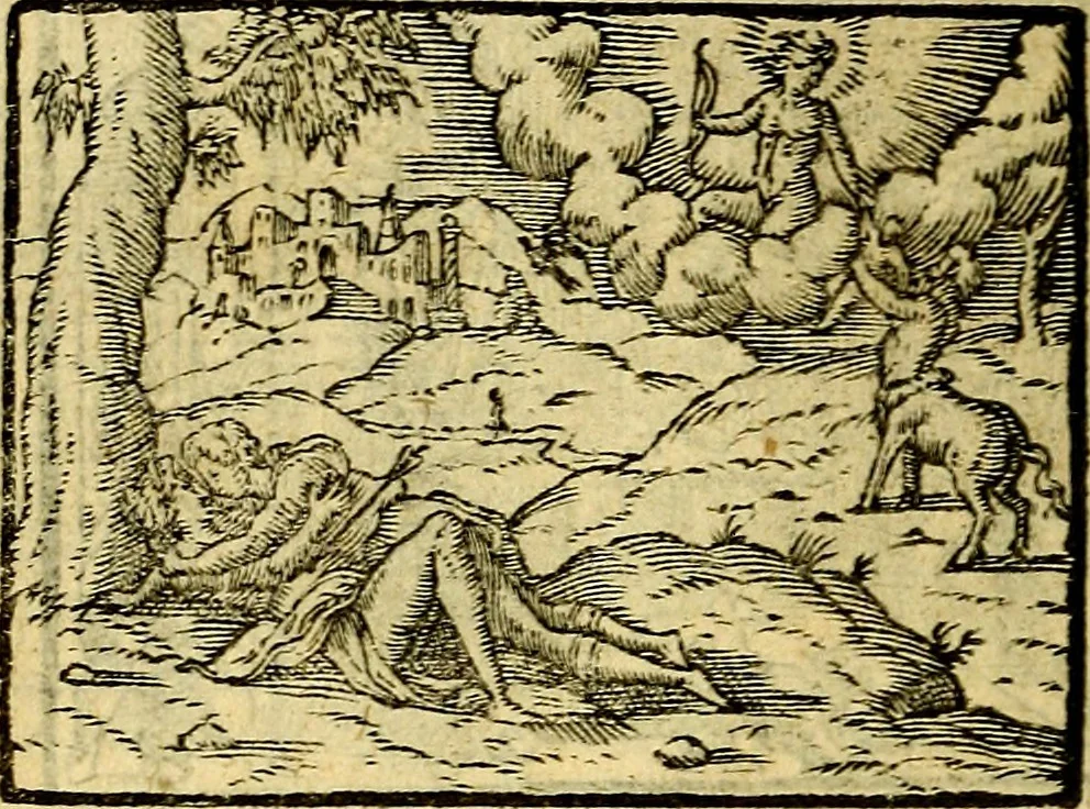 An illustration from Picta poesis : ut pictura poesis erit, 1552, leaf 33