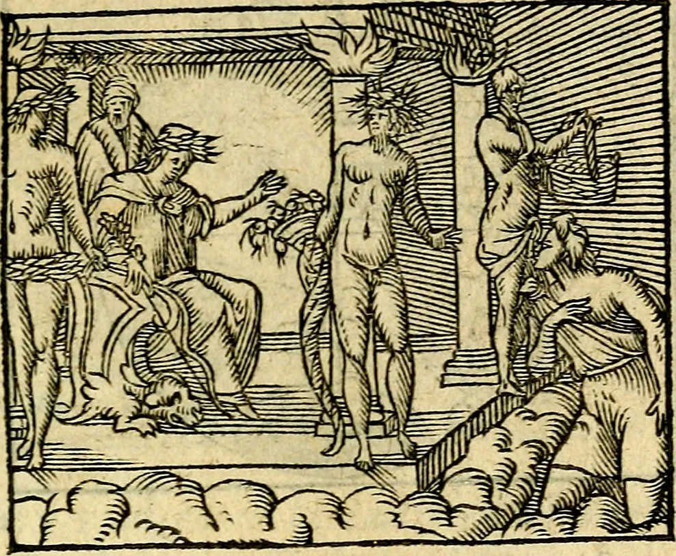 An illustration from Picta poesis : ut pictura poesis erit, 1552, leaf 34