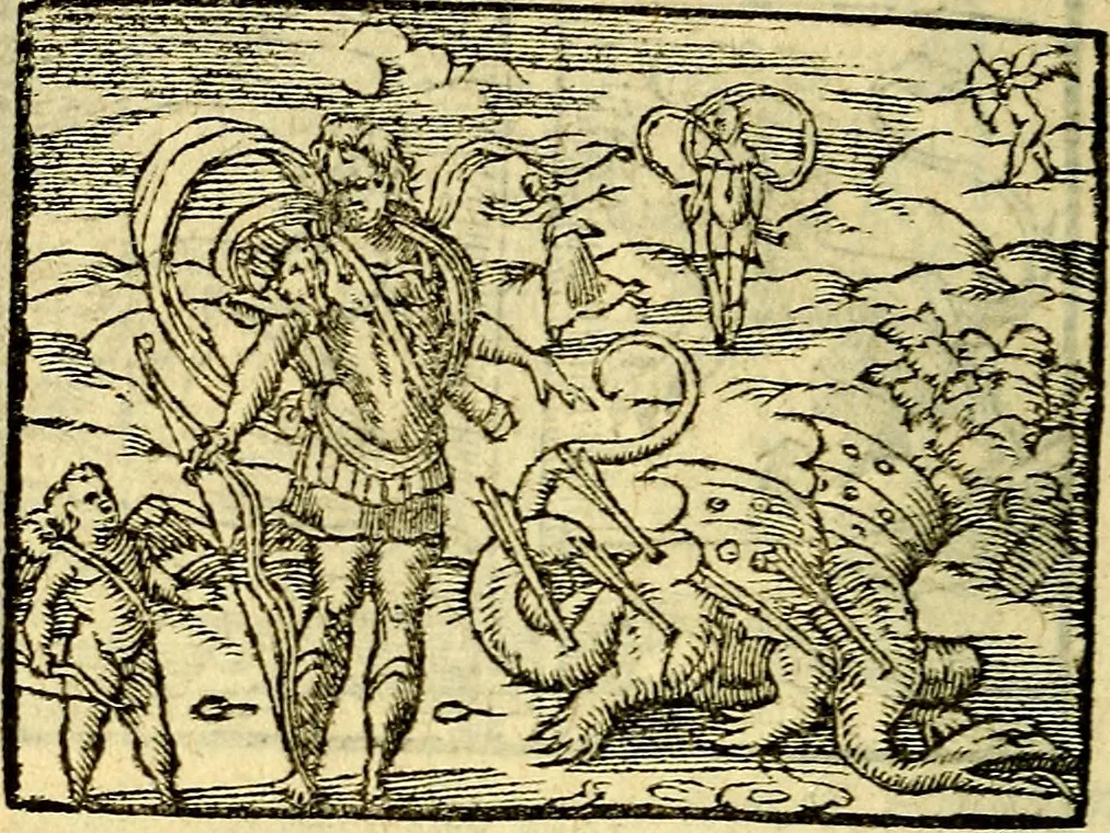 An illustration from Picta poesis : ut pictura poesis erit, 1552, leaf 55