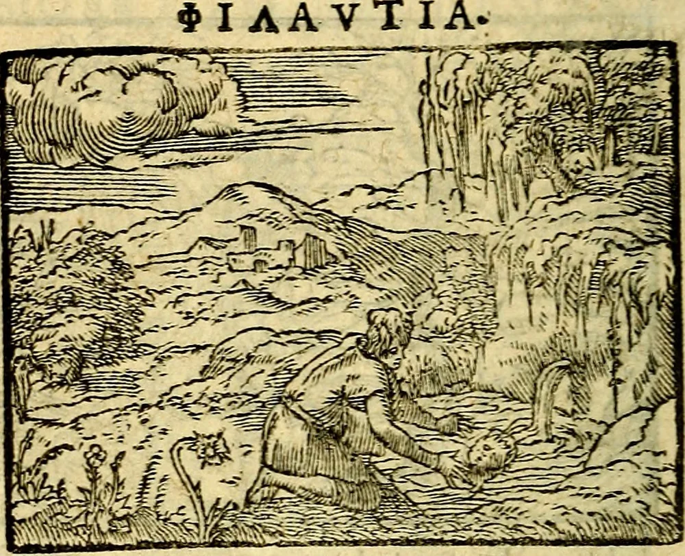 An illustration from Picta poesis : ut pictura poesis erit, 1552, leaf 57