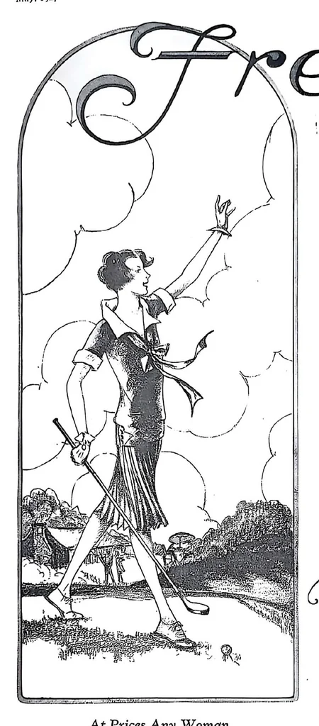 An illustration from Pictorial Review Vol 28 Iss 8 1927-05 Partial Scan, 1927, leaf 79