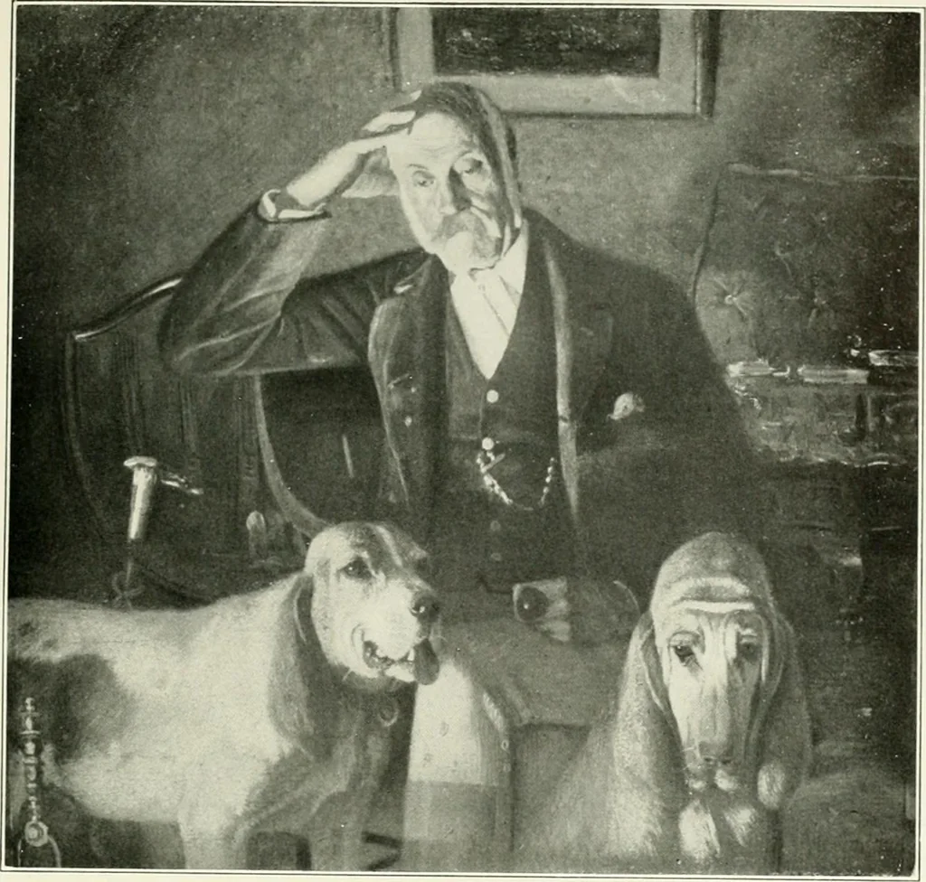 An illustration from Pictorial composition and the critical judgment of pictures; a handbook for students and lovers of art, 1903, leaf 102