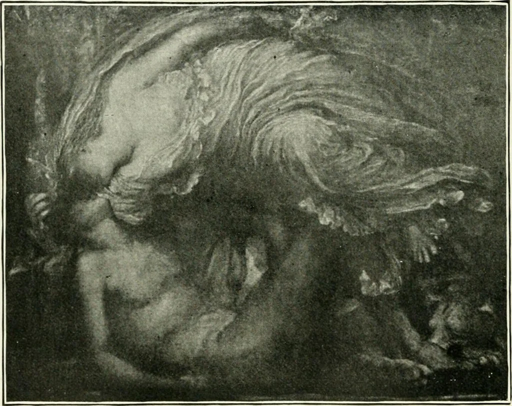 An illustration from Pictorial composition and the critical judgment of pictures; a handbook for students and lovers of art, 1903, leaf 103