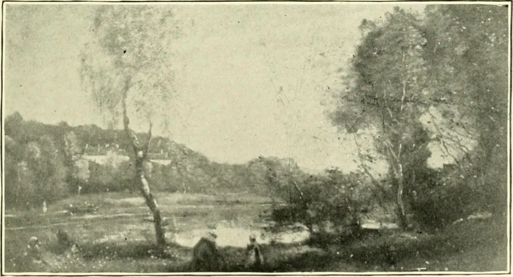 An illustration from Pictorial composition and the critical judgment of pictures; a handbook for students and lovers of art, 1903, leaf 110
