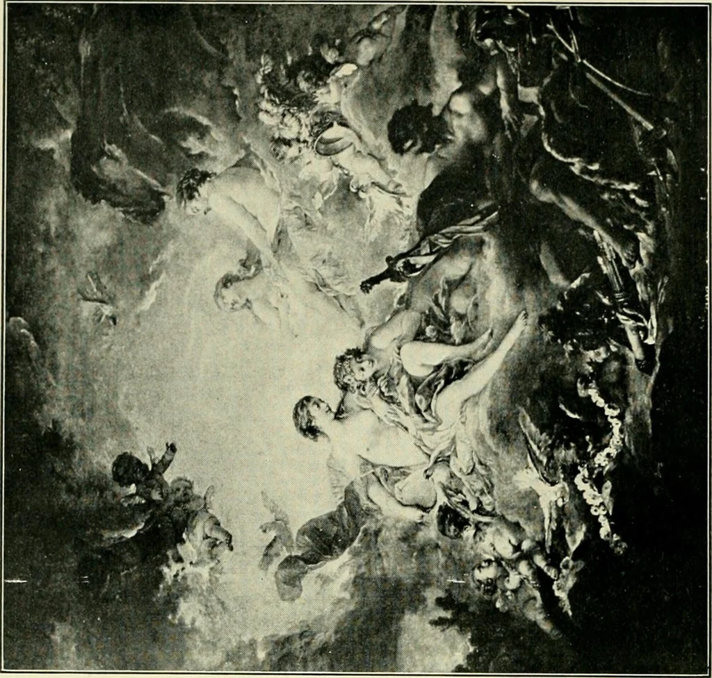 An illustration from Pictorial composition and the critical judgment of pictures; a handbook for students and lovers of art, 1903, leaf 111
