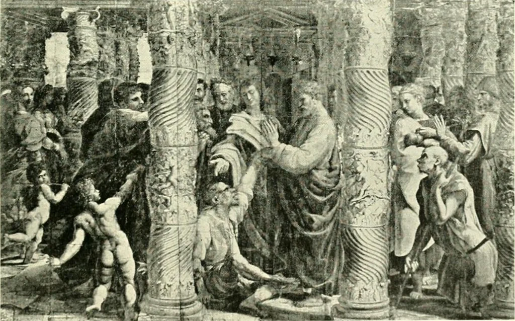 An illustration from Pictorial composition and the critical judgment of pictures; a handbook for students and lovers of art, 1903, leaf 132