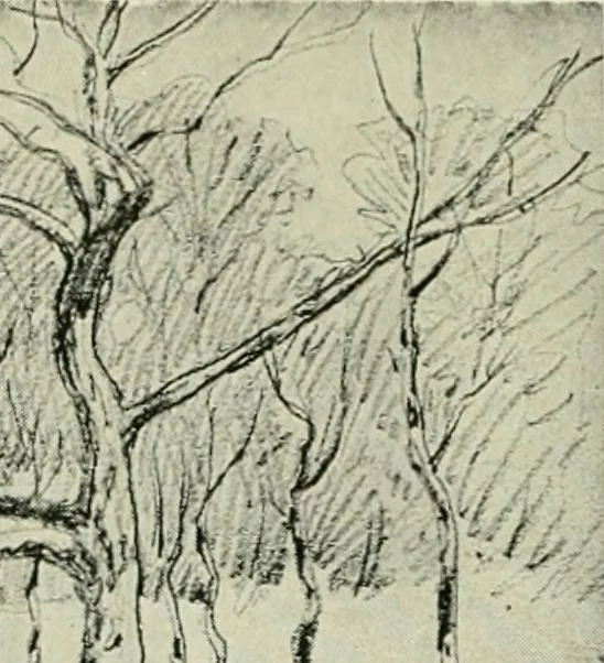 An illustration from Pictorial composition and the critical judgment of pictures; a handbook for students and lovers of art, 1903, leaf 133