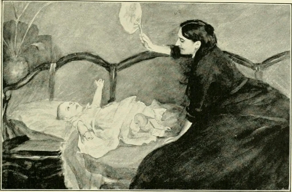 An illustration from Pictorial composition and the critical judgment of pictures; a handbook for students and lovers of art, 1903, leaf 140