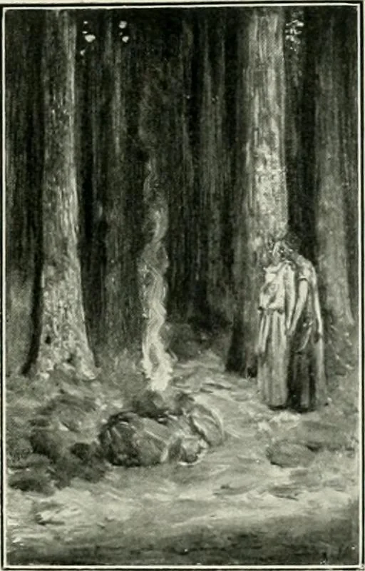 An illustration from Pictorial composition and the critical judgment of pictures; a handbook for students and lovers of art, 1903, leaf 144