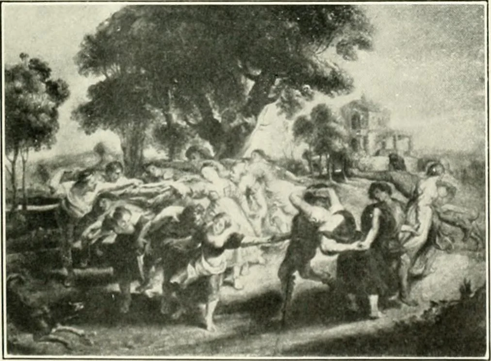 An illustration from Pictorial composition and the critical judgment of pictures; a handbook for students and lovers of art, 1903, leaf 144