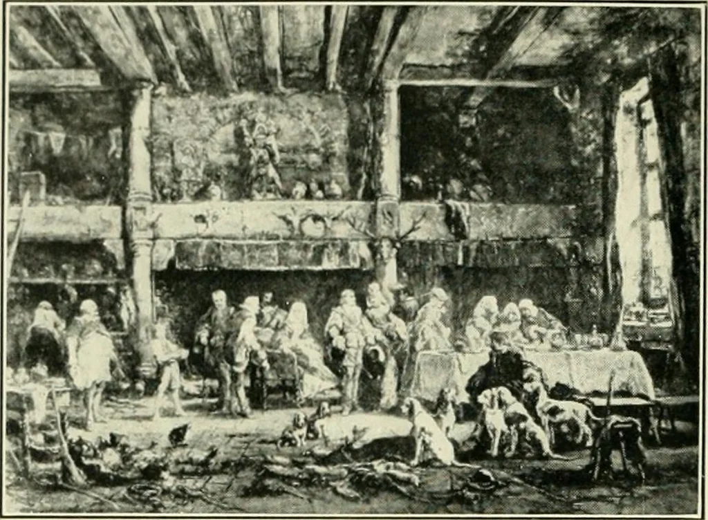 An illustration from Pictorial composition and the critical judgment of pictures; a handbook for students and lovers of art, 1903, leaf 163