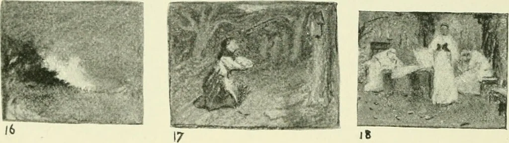An illustration from Pictorial composition and the critical judgment of pictures; a handbook for students and lovers of art, 1903, leaf 185