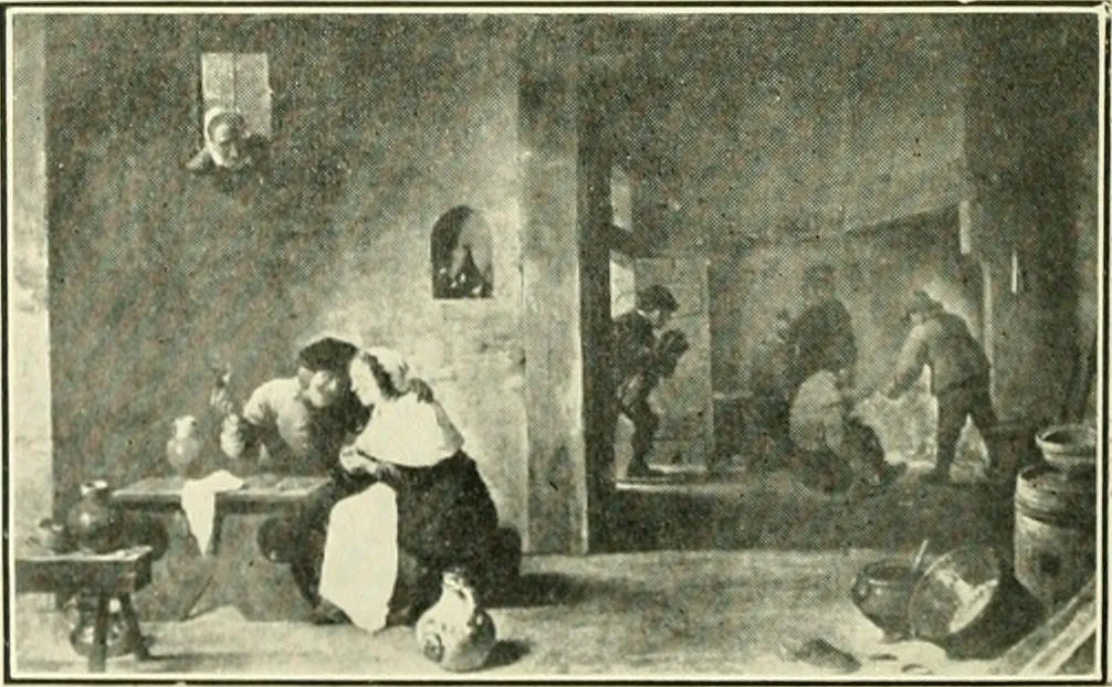 An illustration from Pictorial composition and the critical judgment of pictures; a handbook for students and lovers of art, 1903, leaf 219