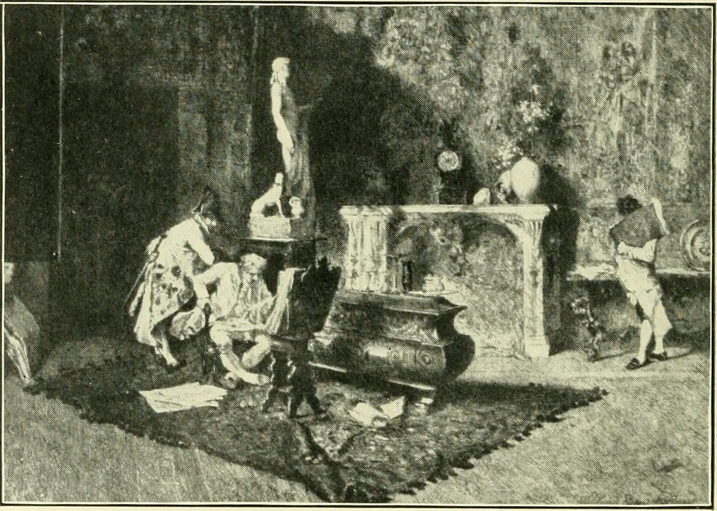 An illustration from Pictorial composition and the critical judgment of pictures; a handbook for students and lovers of art, 1903, leaf 43
