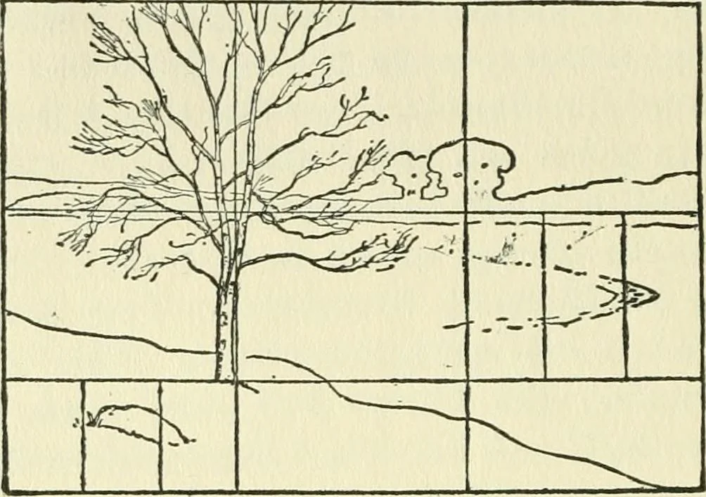 An illustration from Pictorial composition and the critical judgment of pictures; a handbook for students and lovers of art, 1903, leaf 59