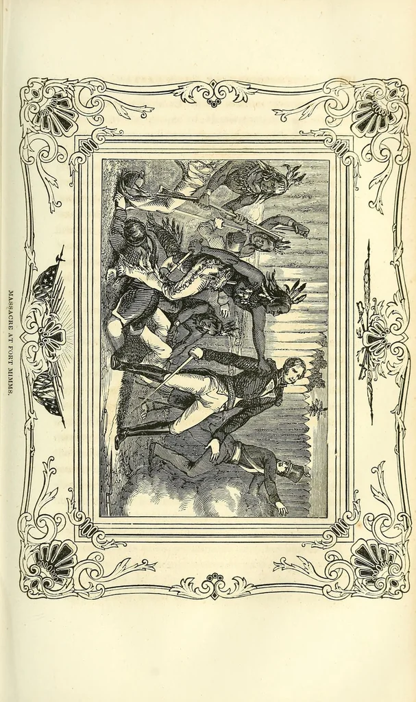 An illustration from Pictorial life of Andrew Jackson, 1847, leaf 123